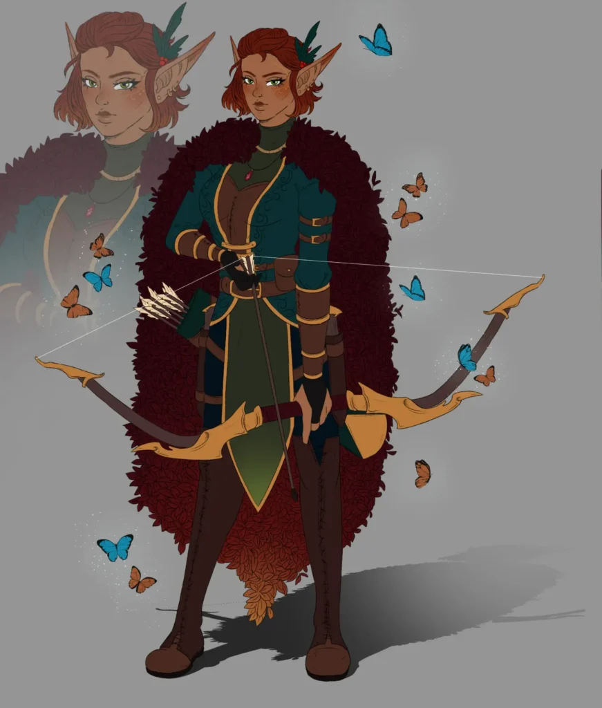 Female Eladrin Ranger